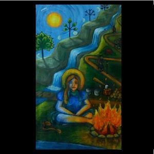 Switchback Trail, Original Narrative Art